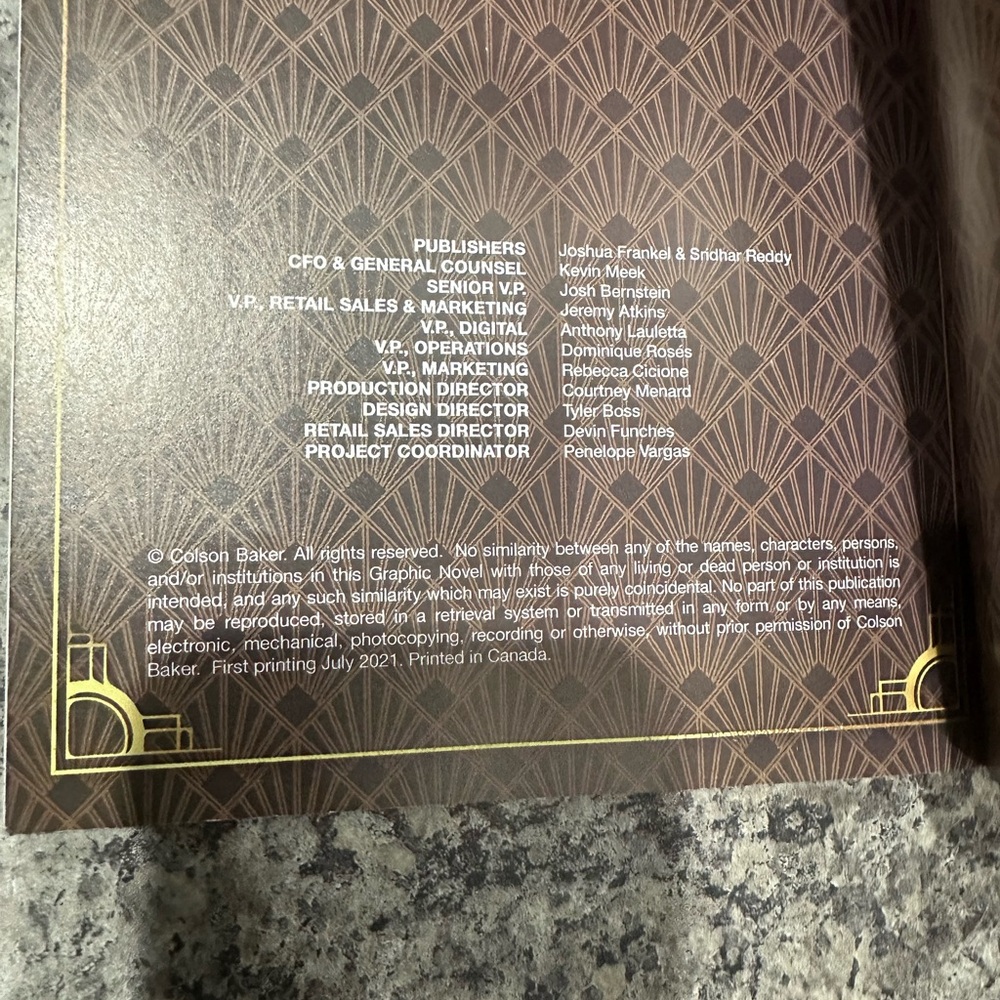 Machine Gun Kelly's Hotel Diablo Comic Book By Colson Baker 2021 Paperback - Picture 10 of 10